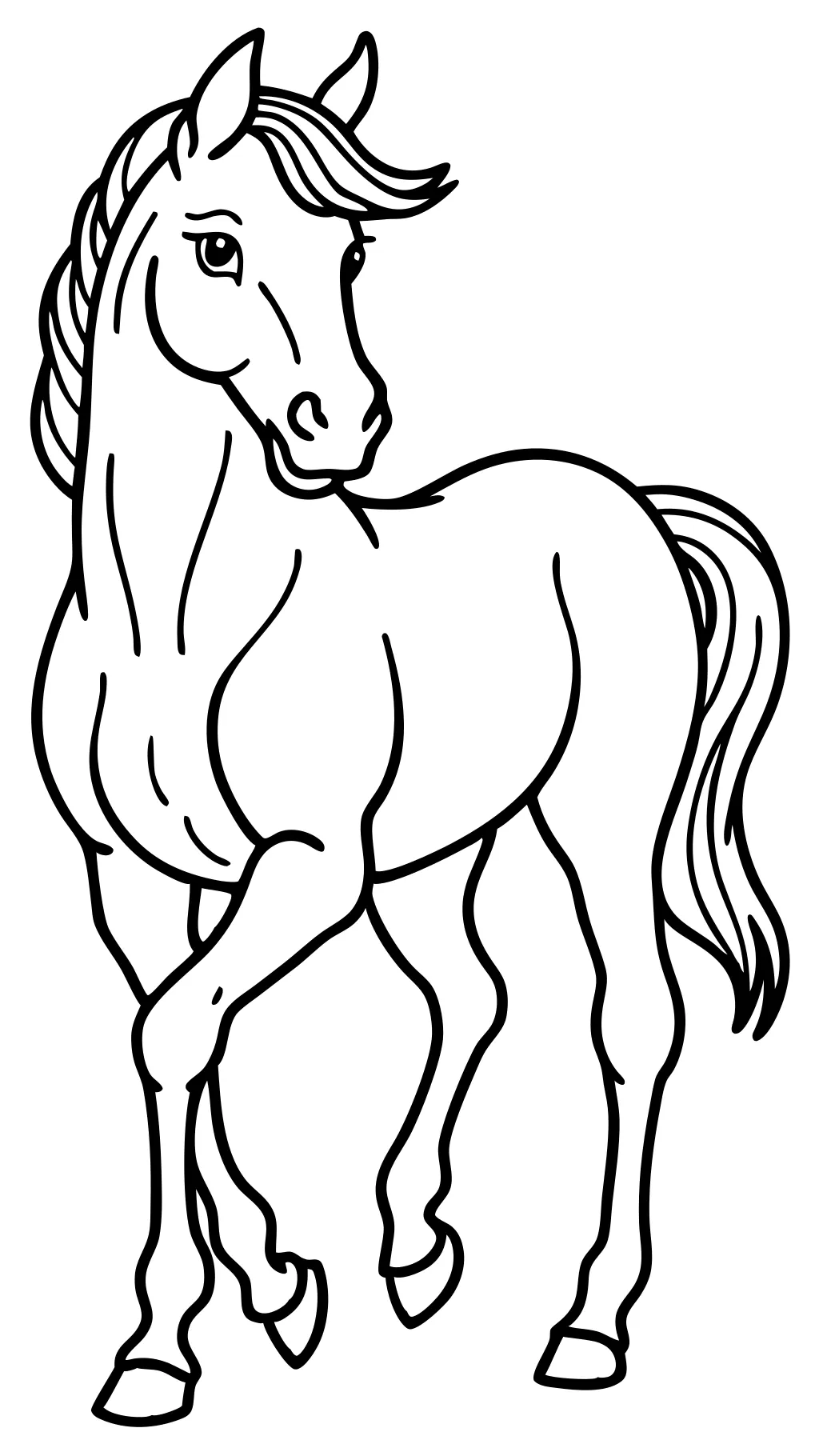 coloriages imprimables gratuits chevaux